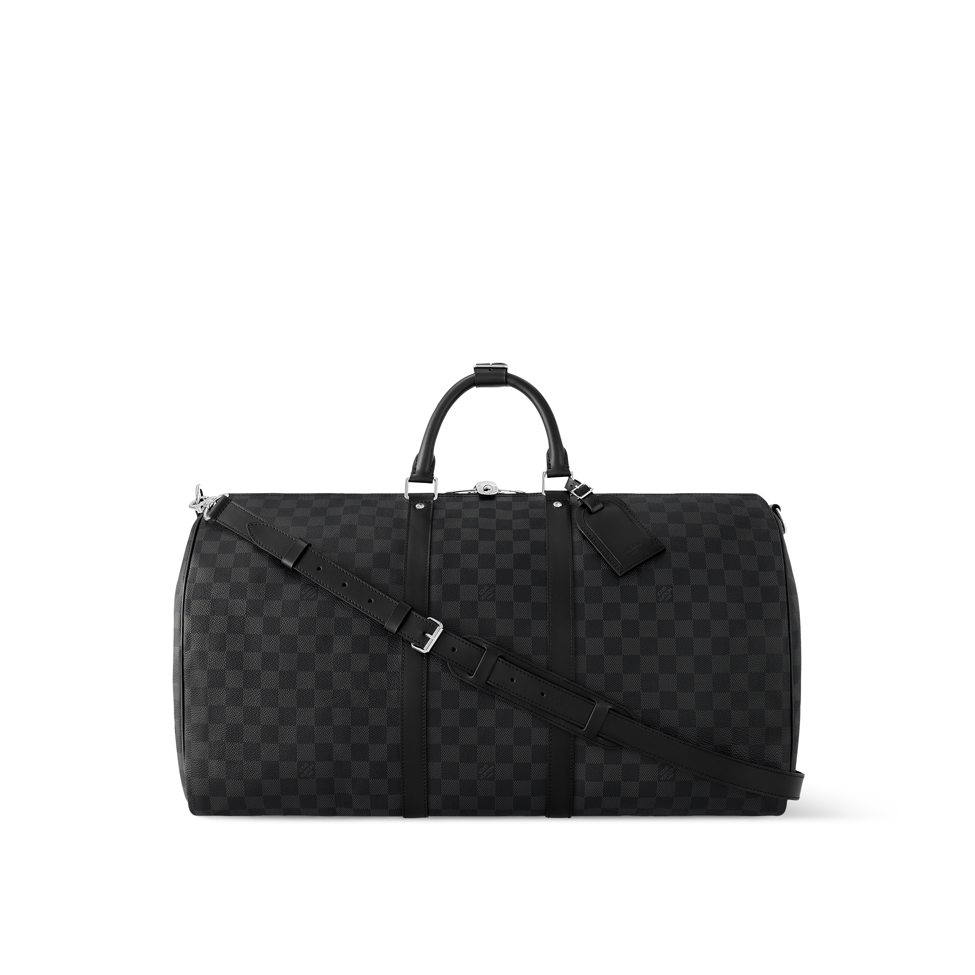【希少】Louis Vuitton Keepol 55 Macassar Keepall Bandoulière 55 Monogram Macassar - Personalisation